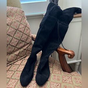 Over-the-Knee Suede Boots